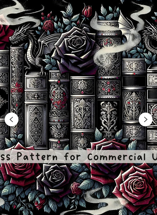 Throw 58x60 Dragon Books w/ in stock Luxe